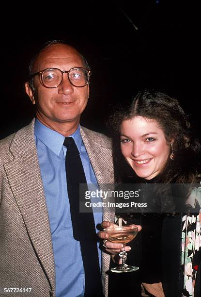 Neil Simon and Amy Irving circa 1981 in New York City.