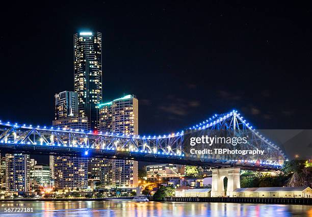 story bridge blues - blues in the night stock-fotos und bilder