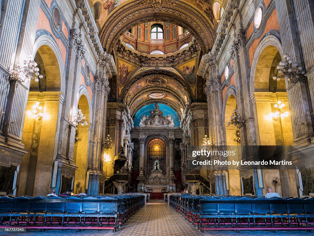 Main Nave of Candelária Church