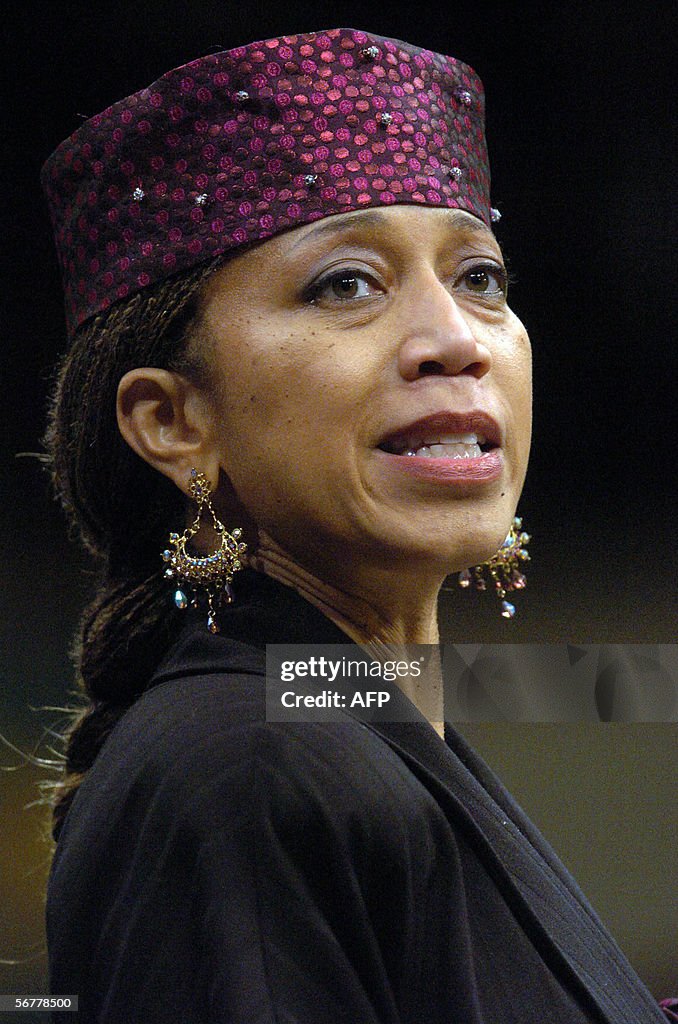 Attallah Attallah Shabazz, daughter of the late African American leader... News ...