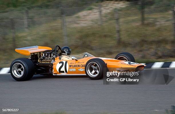 Dutch GP, Zandvoort, June 21st 1970. Andrea de Adamich, McLaren Alfa Romeo.