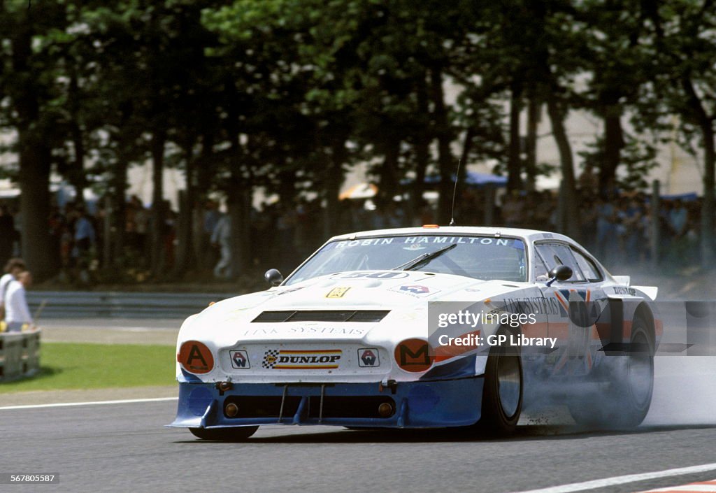 Robin Hamilton-Mike Salmon-David Preece's Aston Martin AM V8 Turbo.