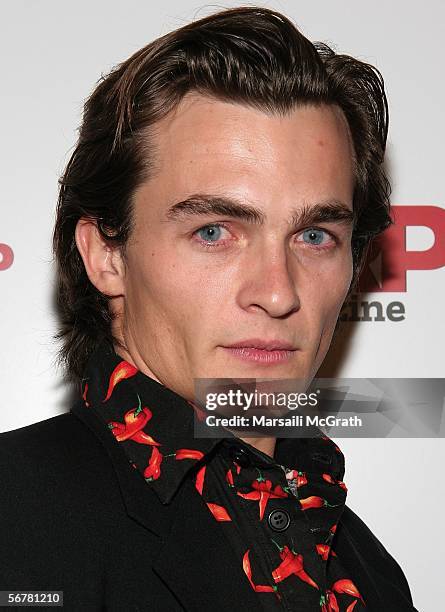 Actor Rupert Friend arrives at the 5th Annual Movies for Grownups at the Bel-Air Hotel, on February 7 2006 in Beverly Hills, California