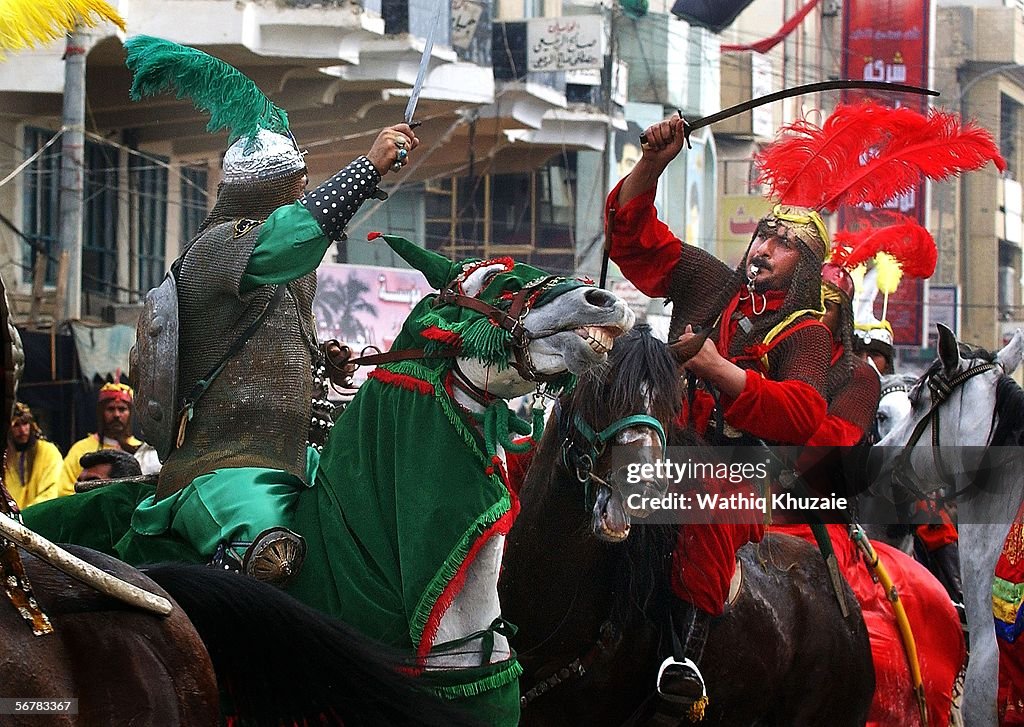 Iraqi Shiites Prepare For Ashura