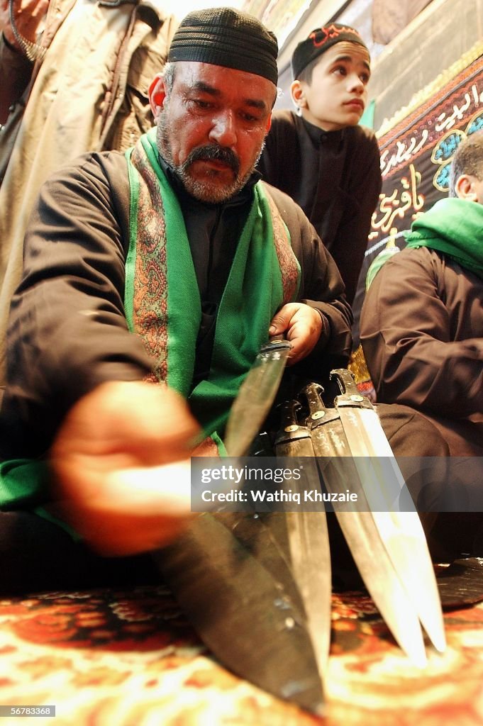 Iraqi Shiites Prepare For Ashura