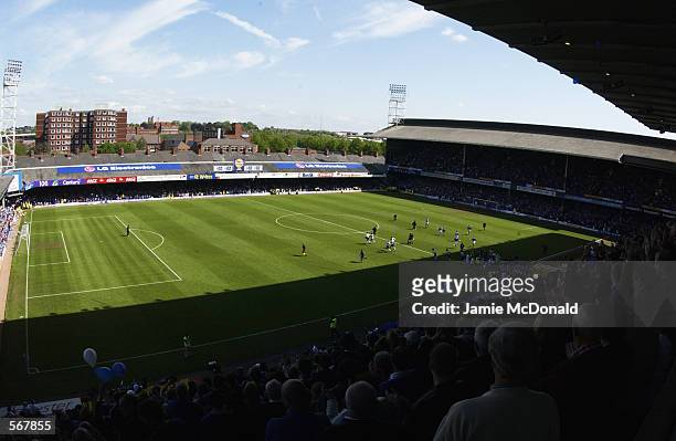 General view of Filbert Street as it hosts it's last football match before Leicester City move to their new ground for the start of next season...