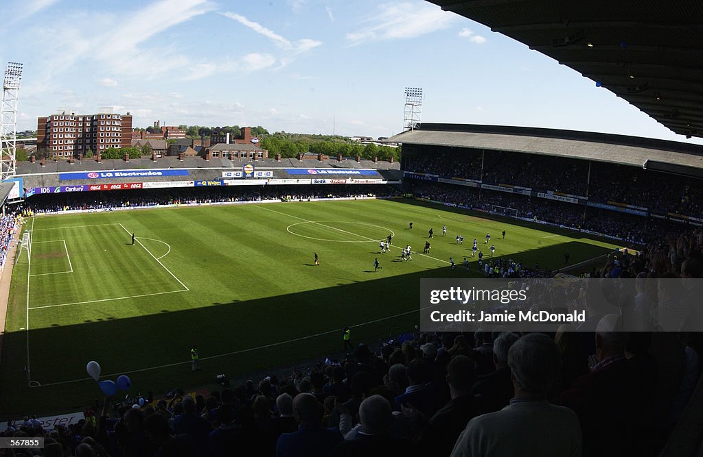 The last game at Filbert Street