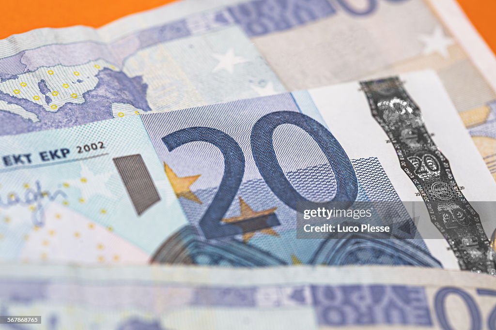 20 Euros Bill