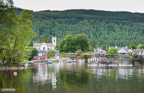 kenmore, perthshire, scotland - perthshire stock pictures, royalty-free photos & images