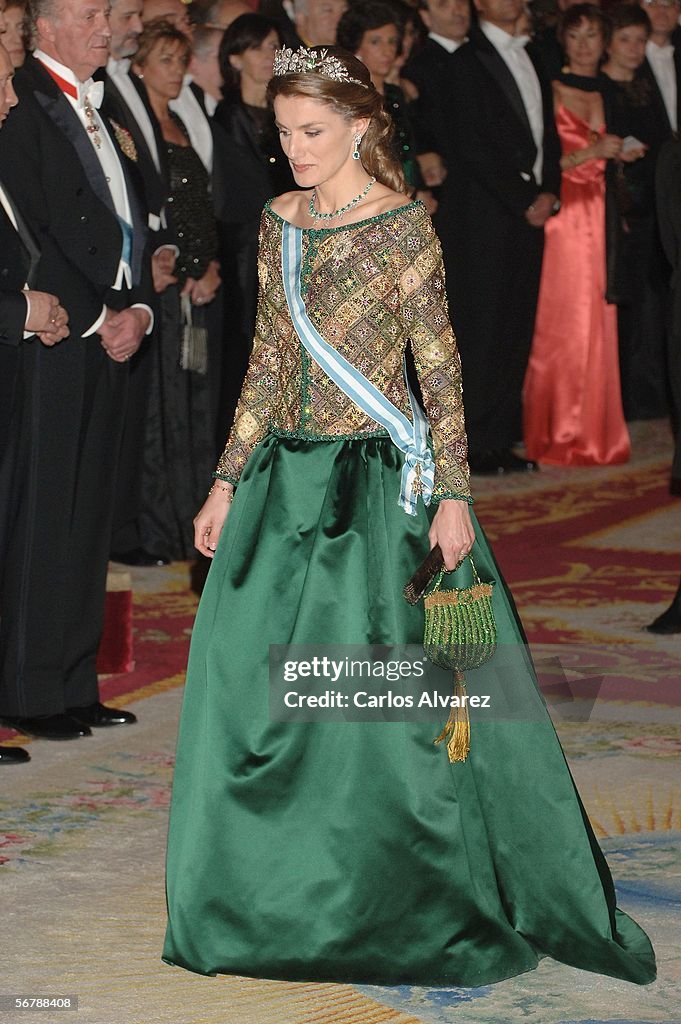 Spanish Royal Family Receive Putin