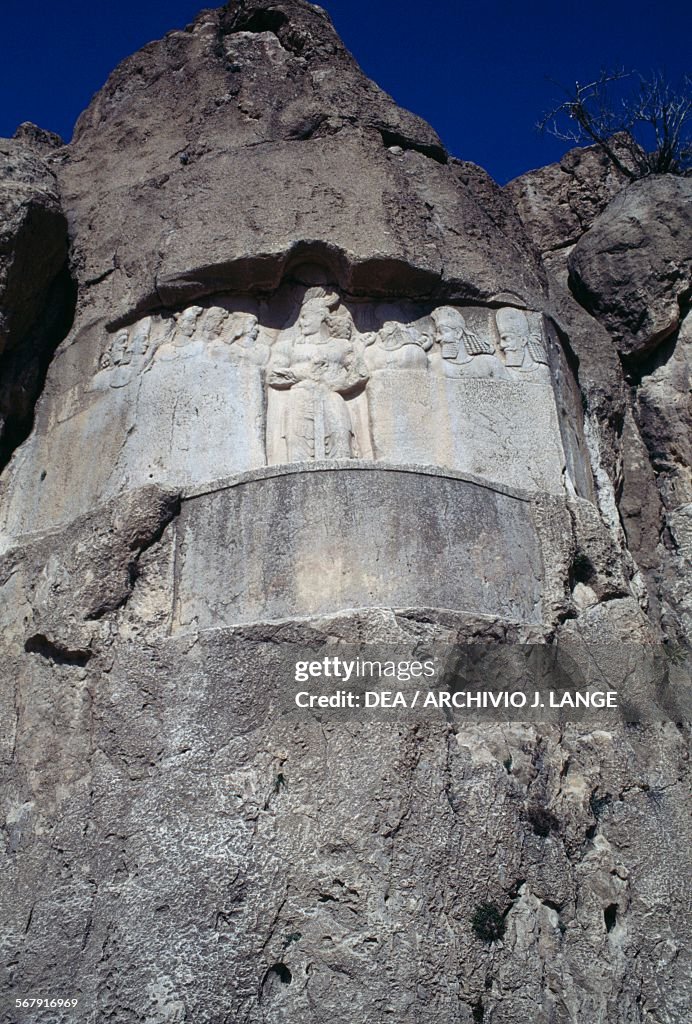 Bas-relief of King Bahram II, Naqsh-e Rostam