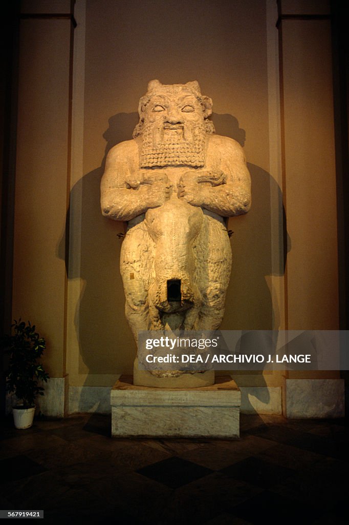 Collosal God Colossal statue of the god Bes from Amathus, Cyprus, 1st-3rd century ...