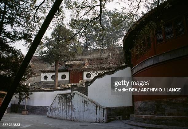 Pavilion in Beihai park, Beijing, China.