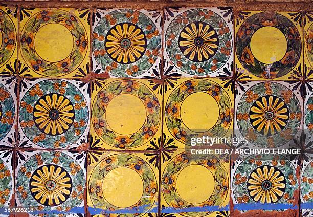 Polychrome Example Polychrome Tiles Photos and Premium High Res Pictures - Getty Images