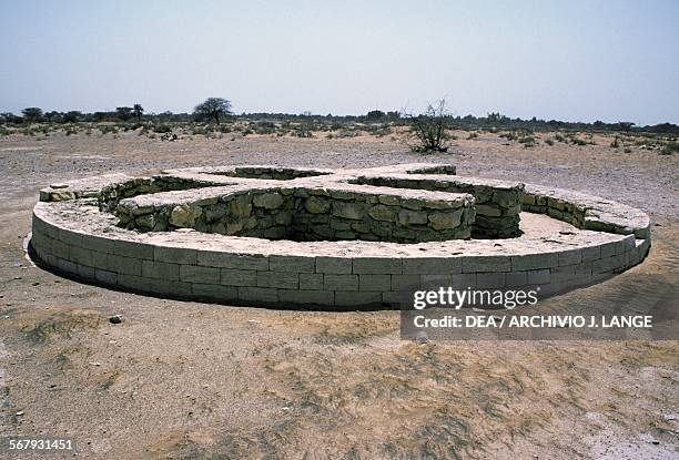 Tomb, Hili Archaeological Park, Al Ain , United Arab Emirates. Umm an-Nar civilisation, 2700-2000 BC.