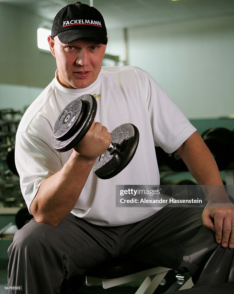 Axel Shultz Axel Schulz poses during the photocall of heavyweight boxer Axel ...
