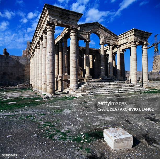Temple of Mrn, Hatra . Iraq, 3rd century BC.