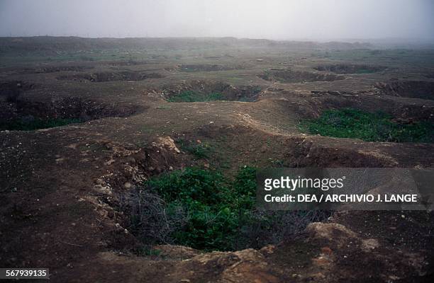 Archaeological area near Samarra , Iraq.