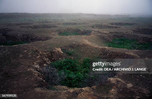 Archaeological area near Samarra , Iraq.