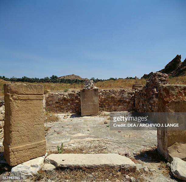Ruins of the ancient city of Hammam Jedidi, Tunisia.