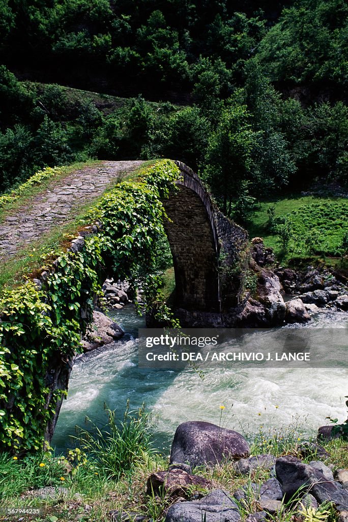 Ottoman stony-bridge near Ayder...