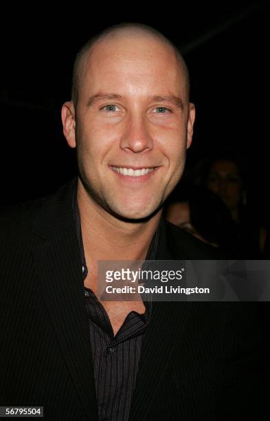 Actor Michael Rosenbaum attends the William Morris Agency Grammy Party on February 8, 2006 in Beverly Hills, California.