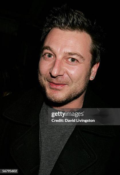 Lethal from the music group Limp Bizkit attends the William Morris Agency Grammy Party on February 8, 2006 in Beverly Hills, California.