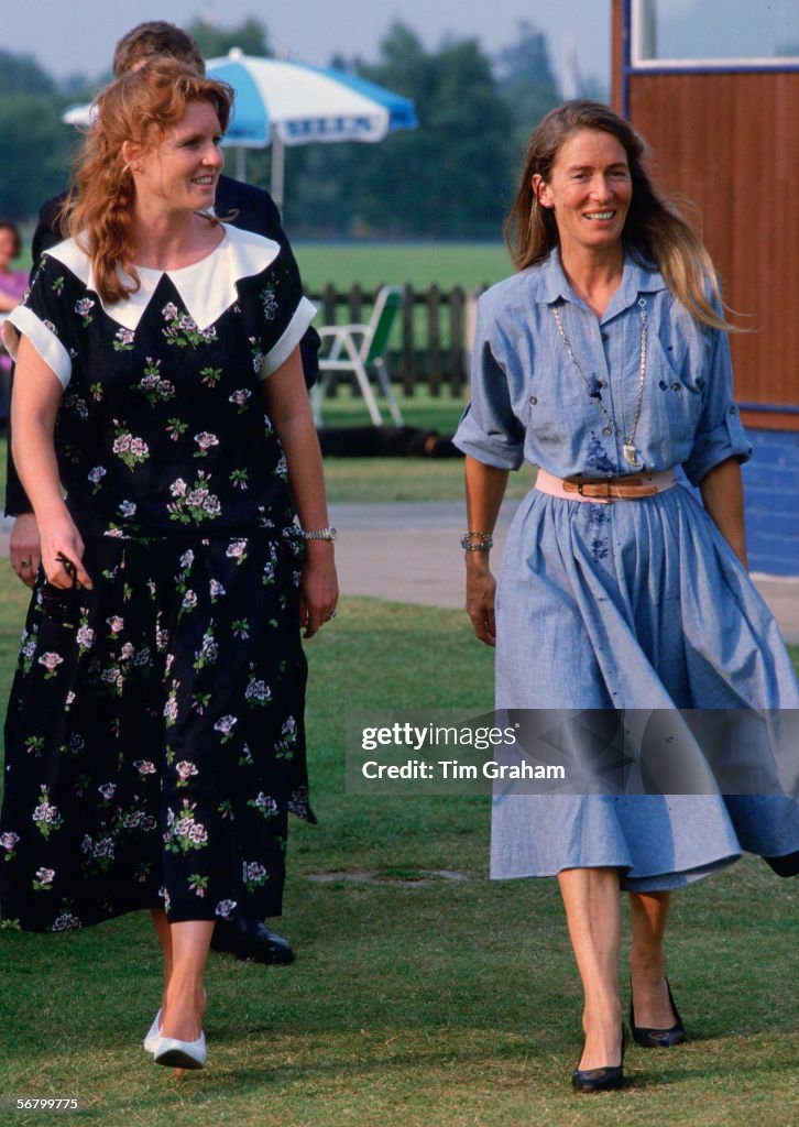 Sarah Ferguson Duchess Of York With Her Mother Susan Barrantes At sarah-ferguson-duchess-of-york-with-her-mother-susan-barrantes-at