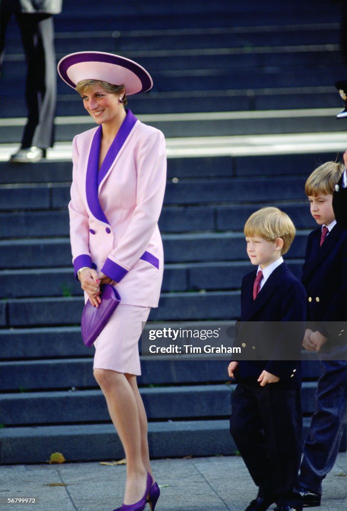 Diana William & Harry St Pauls Cathedral