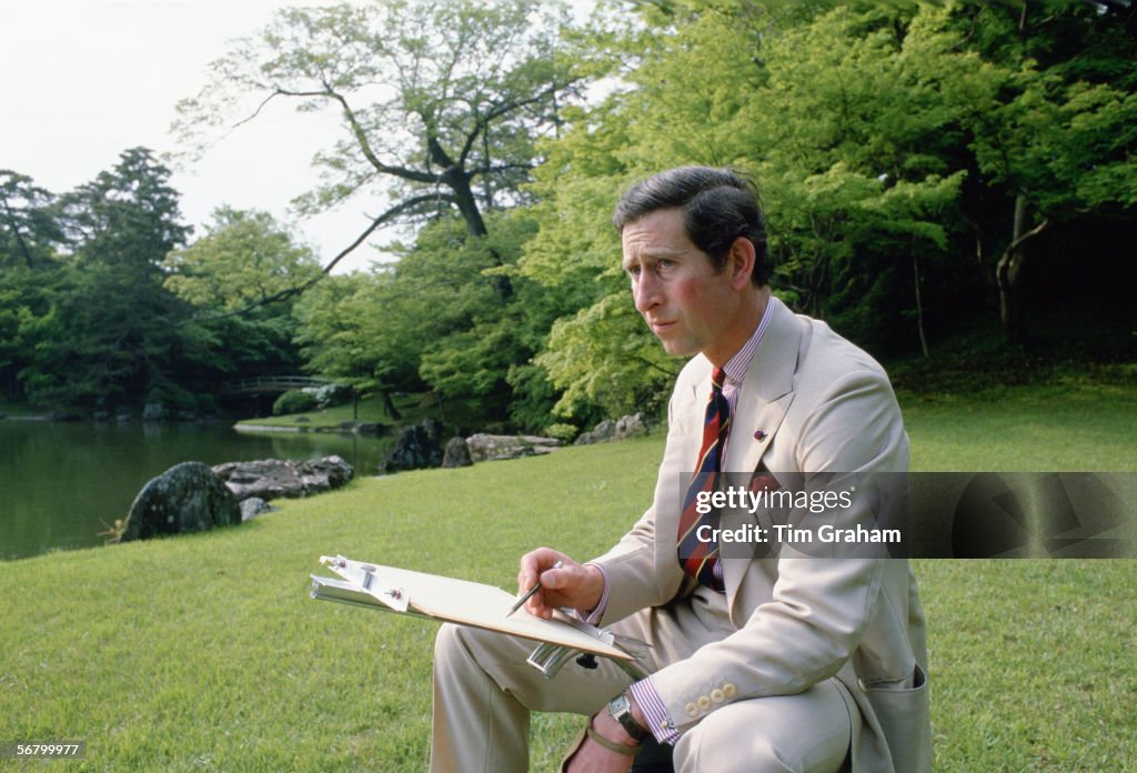 Charles Sketching