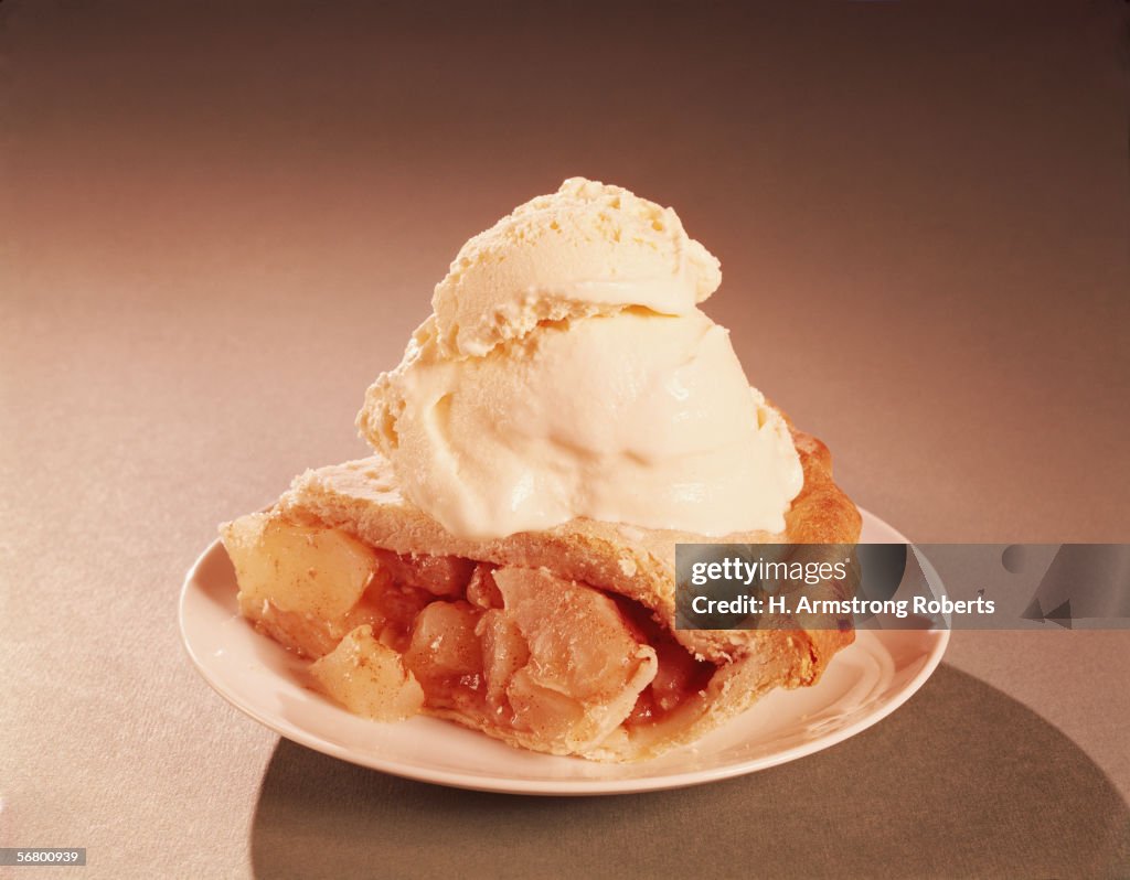 Apple pie a la mode