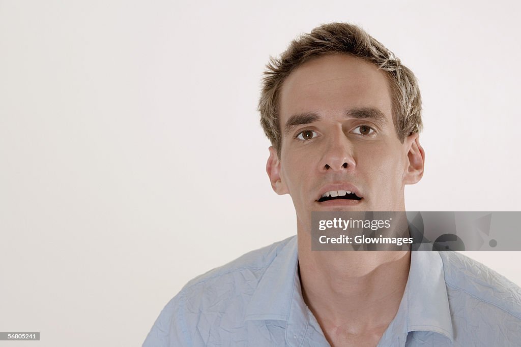 Portrait of a young man