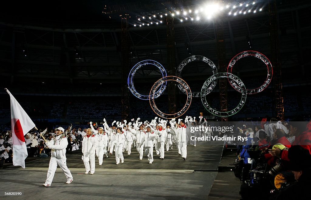 Opening Ceremony For The Olympic Games