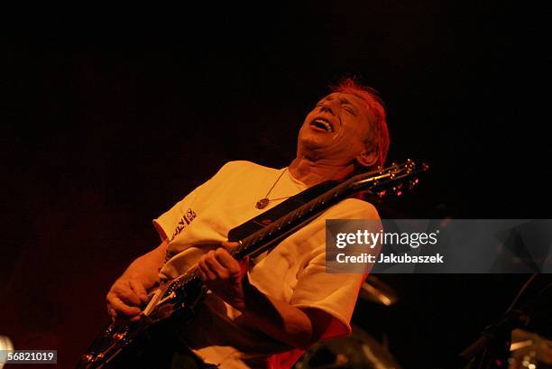 Chris Norman performs live during a concert in the Tempodrom on February 10, 2006 in Berlin, Germany. The concert was part of the "Handmade" tour.