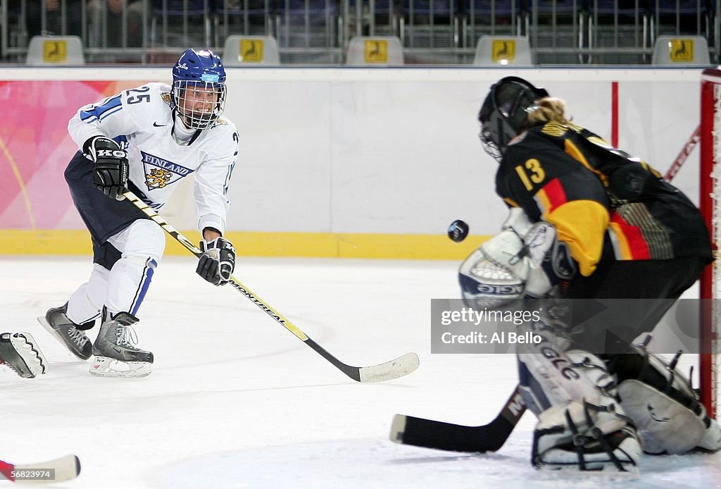 Ice Hockey - Finland v Germany