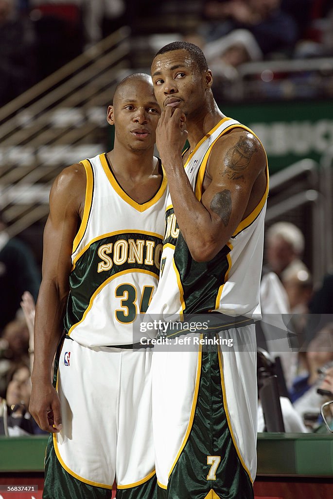 Dallas Mavericks v Seattle SuperSonics