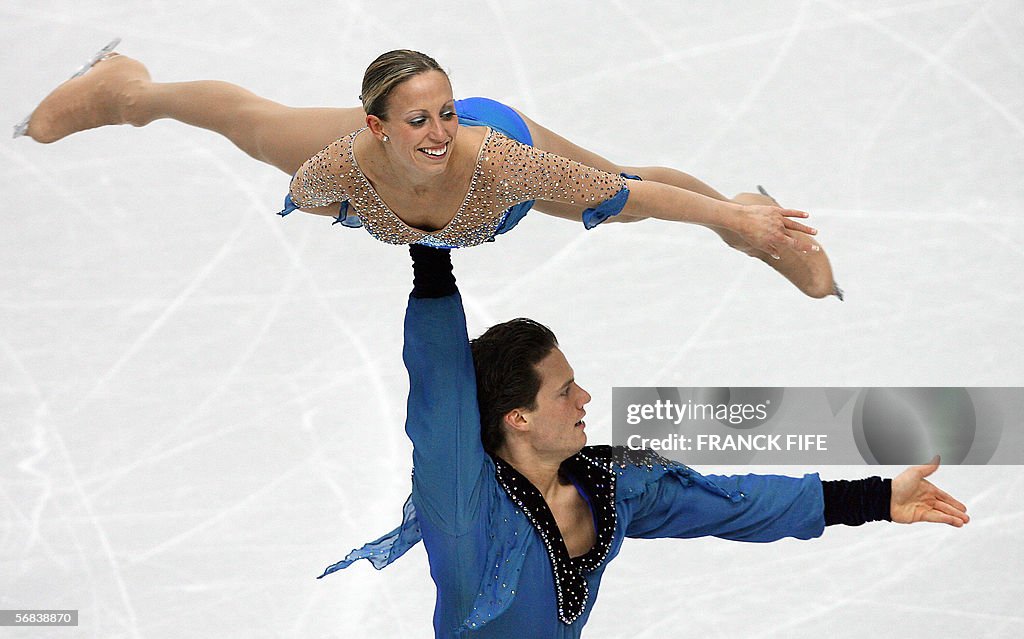 Canadian pair Valerie Marcoux and Craig