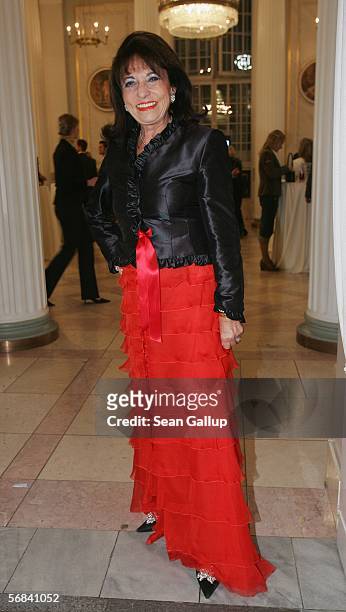 Regine Sixt attends the Cinema for Peace Awards and gala at the Konzerthaus am Gendermenmarkt February 13, 2006 in Berlin, Germany.