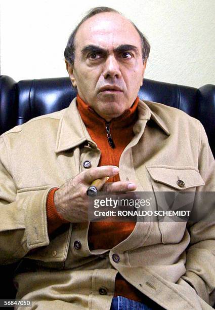 Retrato del empresario mexicano de origen libanes Kamel Nacif, en entravista realizada el 11 de enero de 2006 en la ciudad de Puebla, al sureste de...