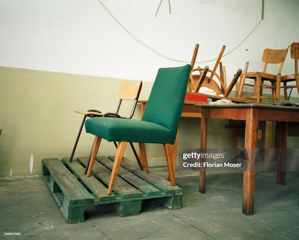 Table and chairs