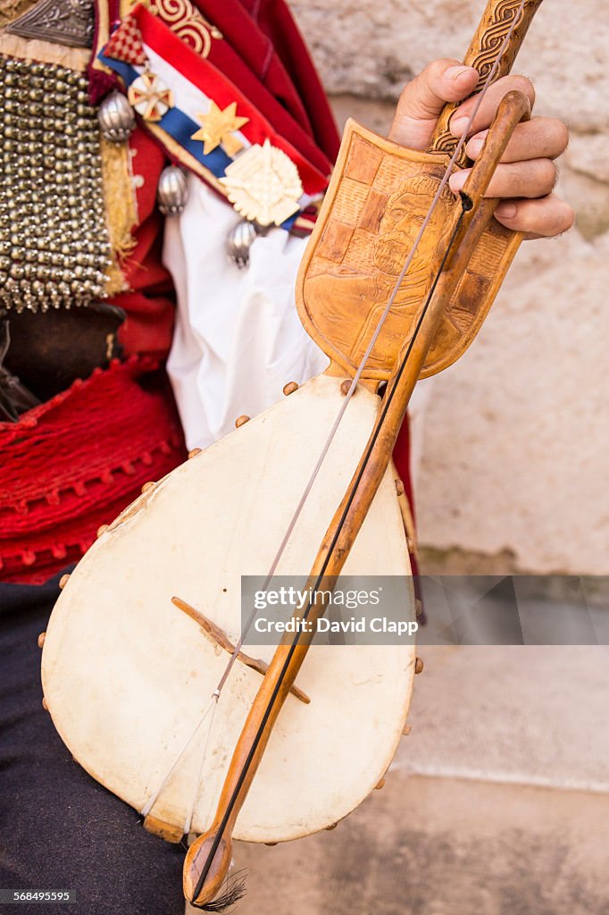 Carved Instrument Old Town Split Croatia High-Res Stock Photo - Getty ...