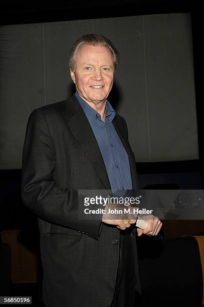Actor Jon Voight was among the family and friends that watched Actor and World Champion body builder Lou Ferrigno graduate from the Los Angeles...