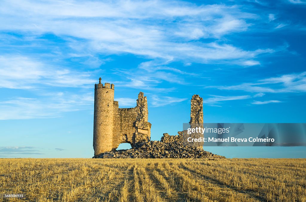 Ruins of an old medieval castle