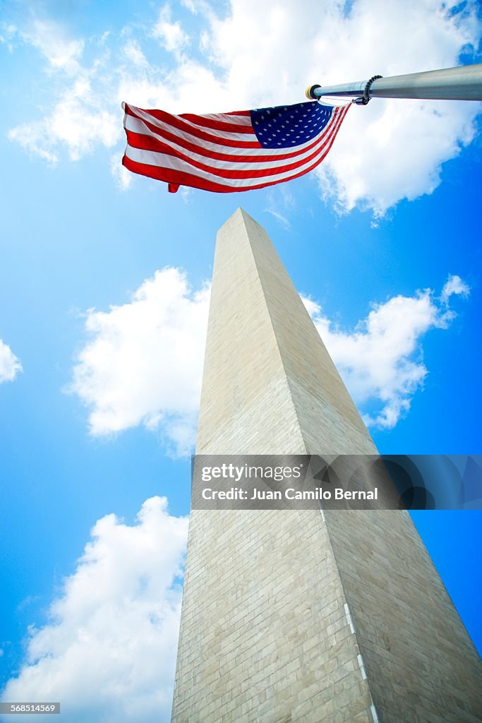 Washington Monument in Washington DC