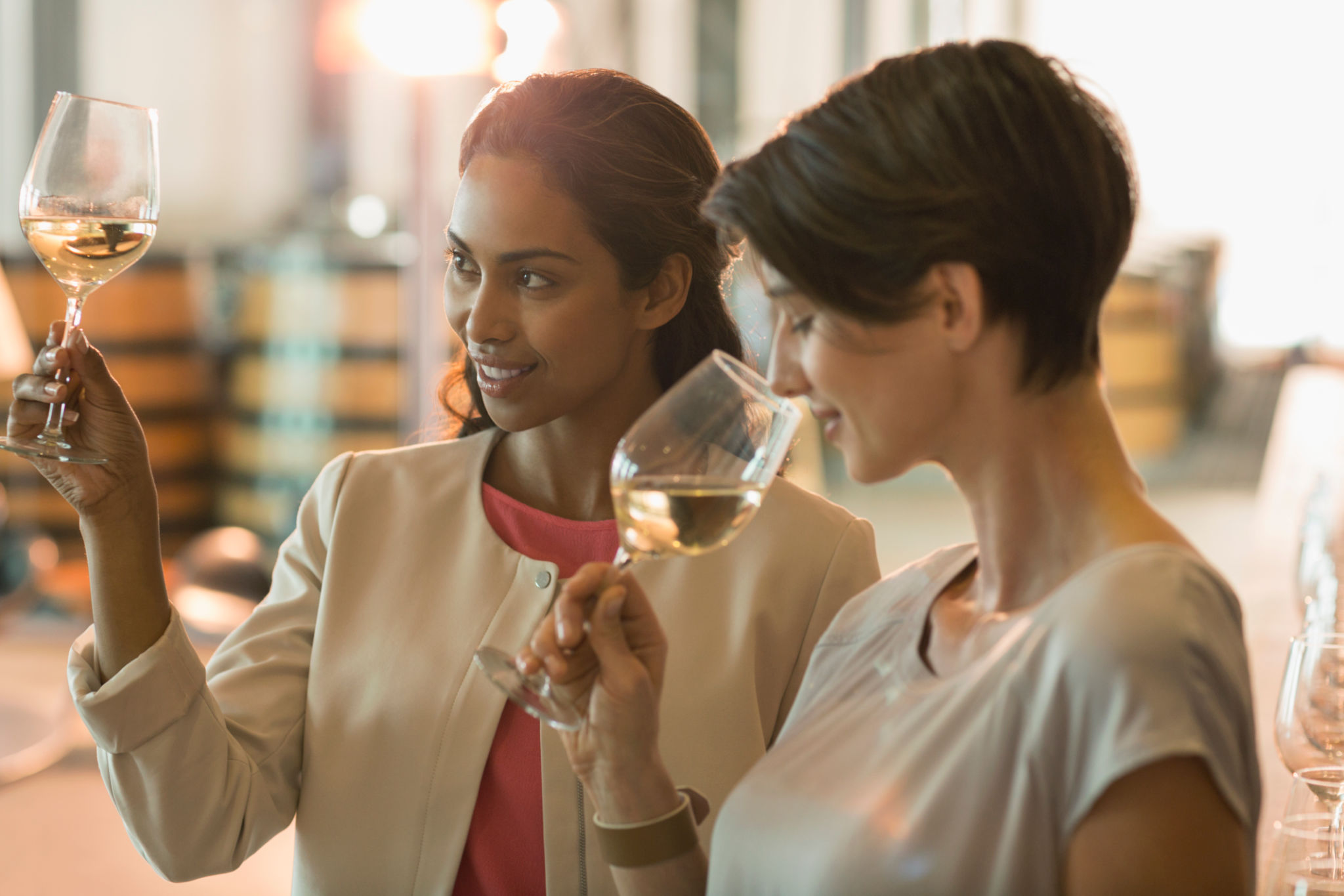 guests enjoying fragrance