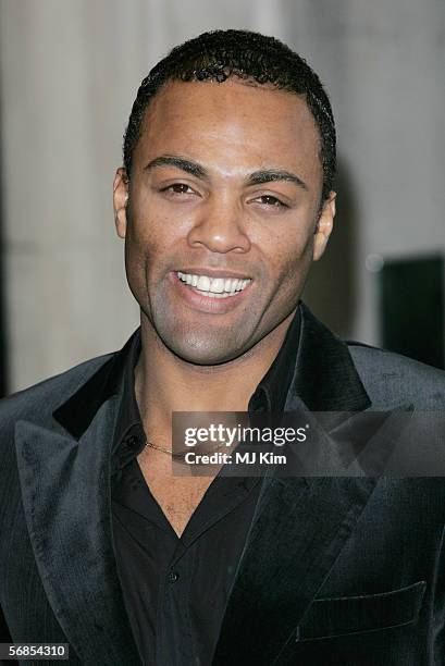 Ray Fearon arrives at the South Bank Show Awards at The Savoy Hotel on January 27, 2006 in London, England. The 10th annual awards reward excellence...