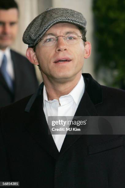 Actor Lee Evans arrives at the South Bank Show Awards at The Savoy Hotel on January 27, 2006 in London, England. The 10th annual awards reward...