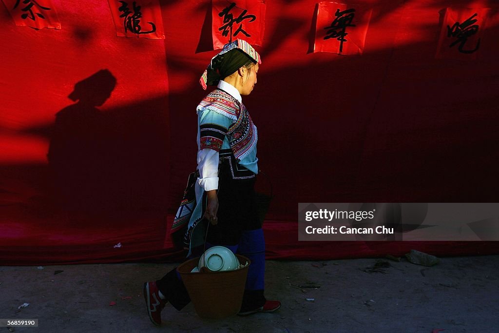 Daily Life Of Locals In Yuanyang County