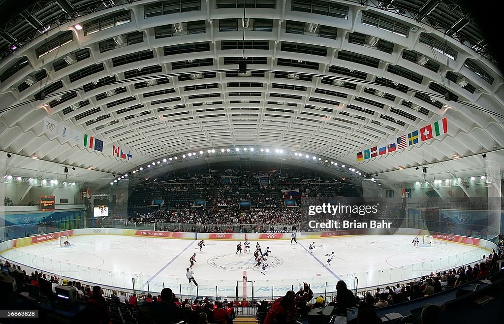 Ice Hockey - Slovakia v Latvia