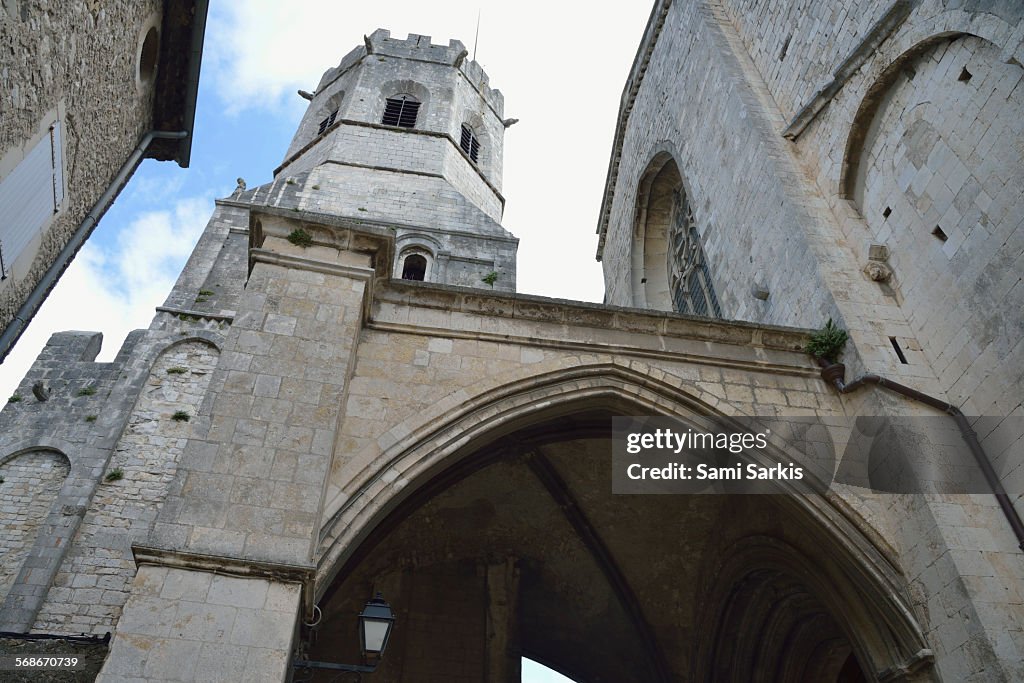 Tower of the cathedral, Viviers, France